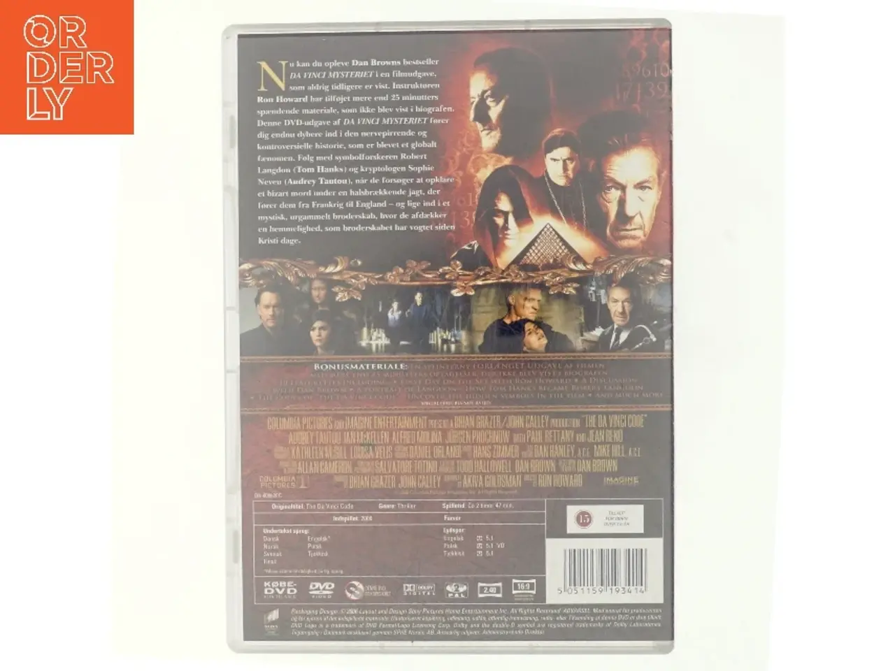 Billede 3 - Da Vinci Mysteriet – Extended Cut DVD