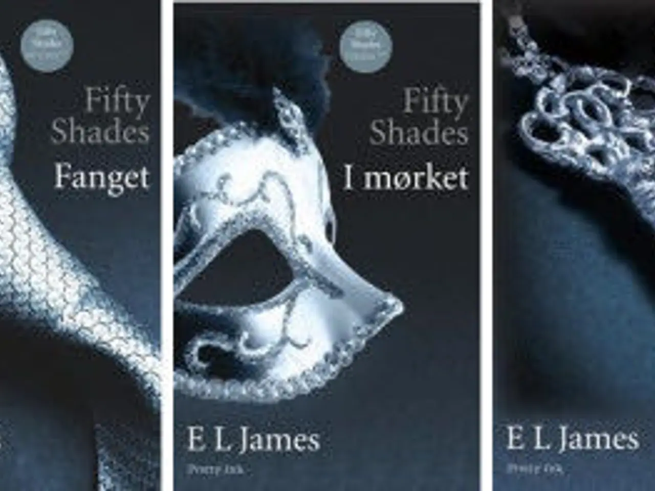 Billede 1 - Fifty shades of grey -alle 3 bøger