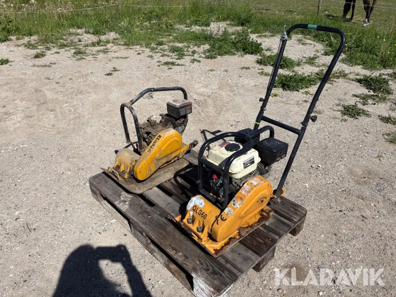 Billede 1 - Pladevibratorer Bearsafe/Power QLS60/C60 - 2 styk