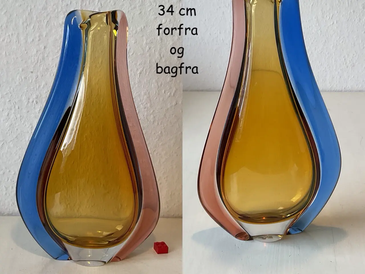 Billede 3 - Tjekkisk vintage glaskunst