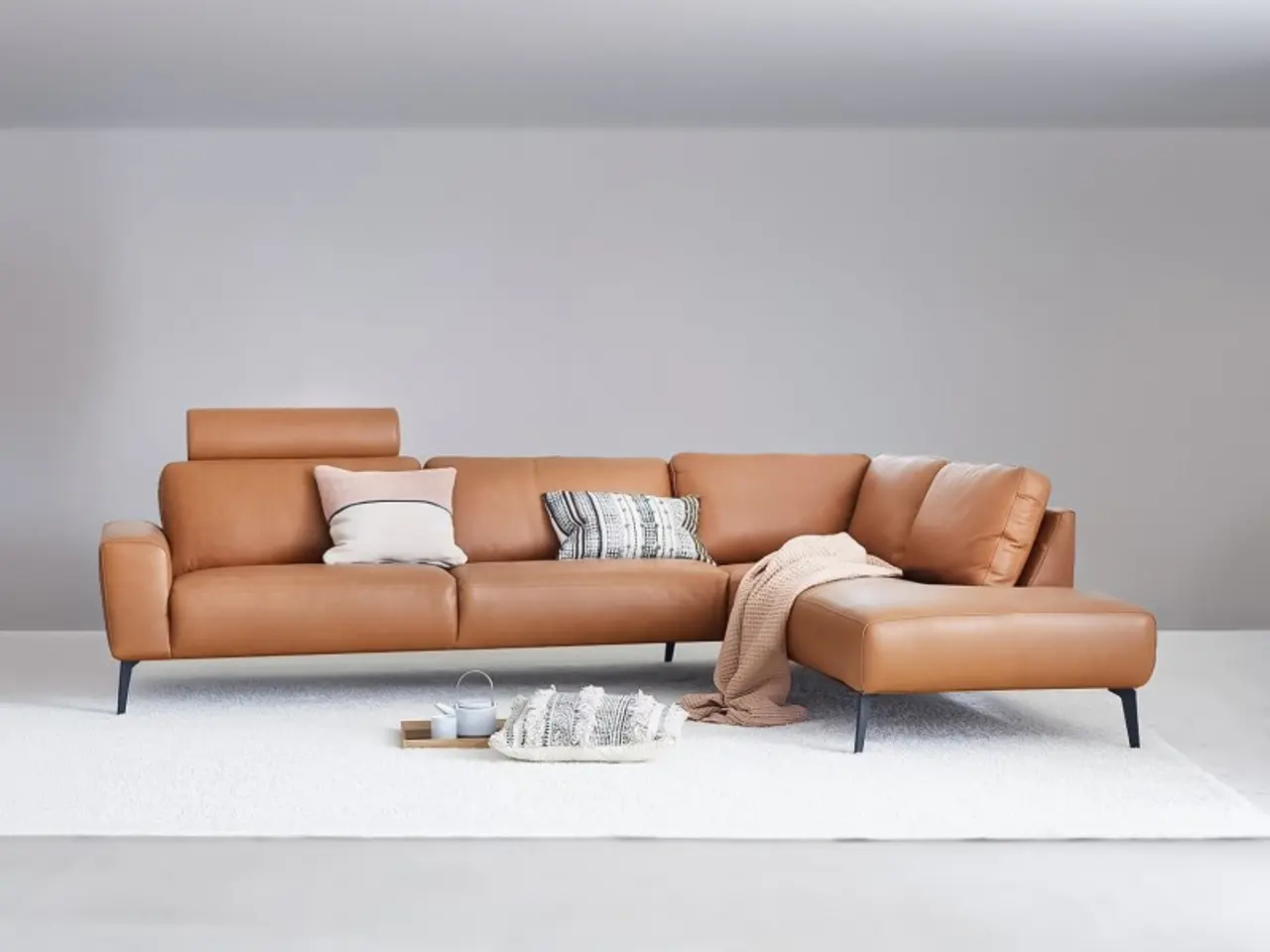 Billede 8 - Hjort Knudsen Copenhagen læder Hjørnesofa Højrevendt