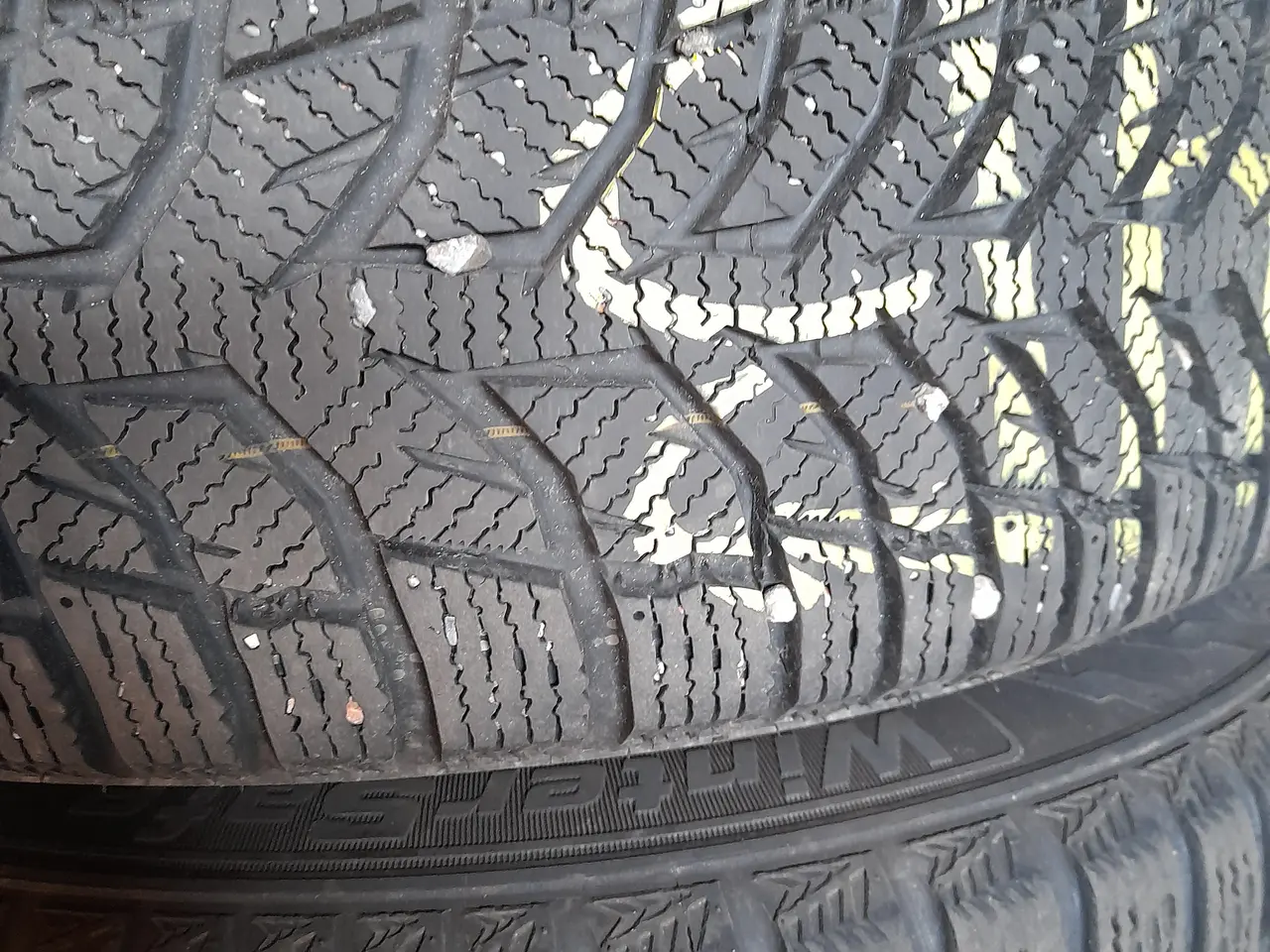 Billede 3 - Vinterdæk på fælfe 185/65R15 til peugeot 2008