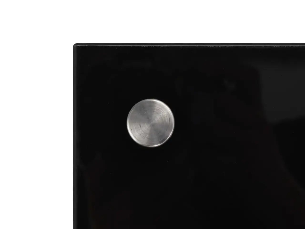 Billede 5 - Stænkplade i hærdet glas 90 × 40 cm - sort