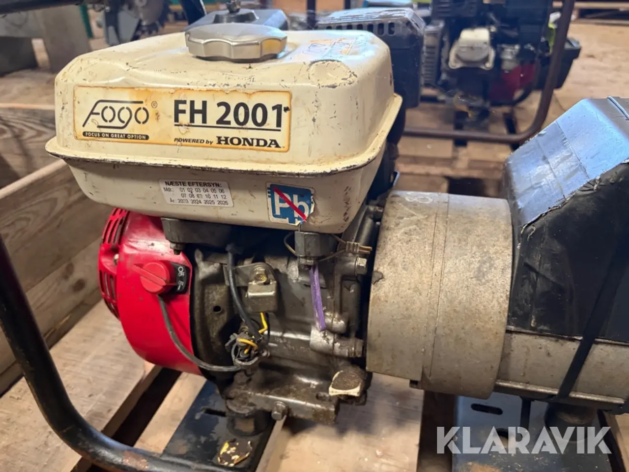 Billede 9 - Generator Fogo FH 2001