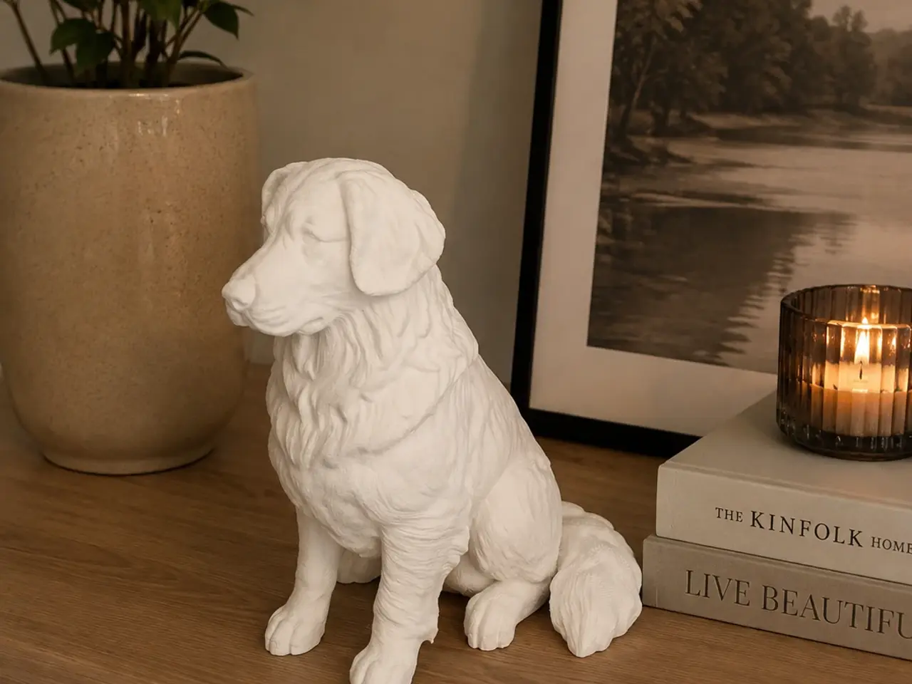 Billede 1 - Golden Retriever hundefigur