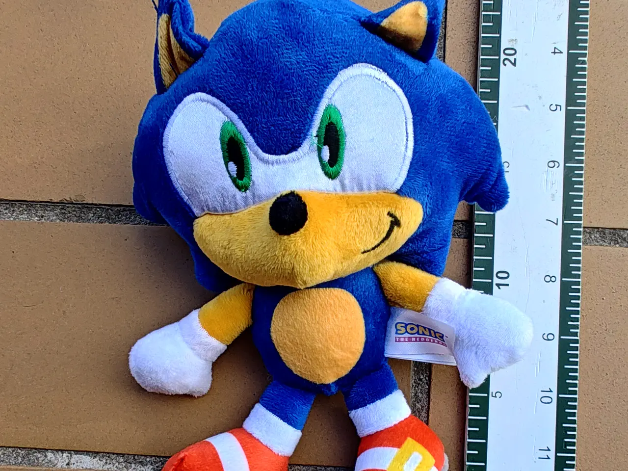Billede 1 - Sonic the Hedgehog Bamse kendt fra Sega