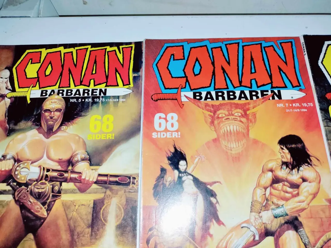 Billede 2 - 7 fede conan barbaren blade