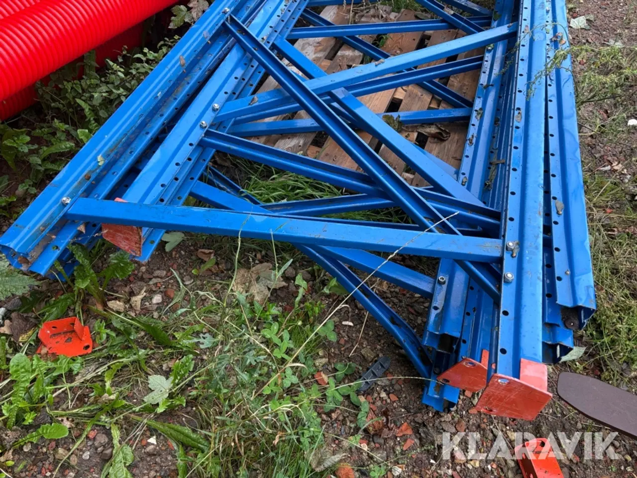 Billede 3 - Pallereoler Megalux - 6 endestykker + 22 wangere
