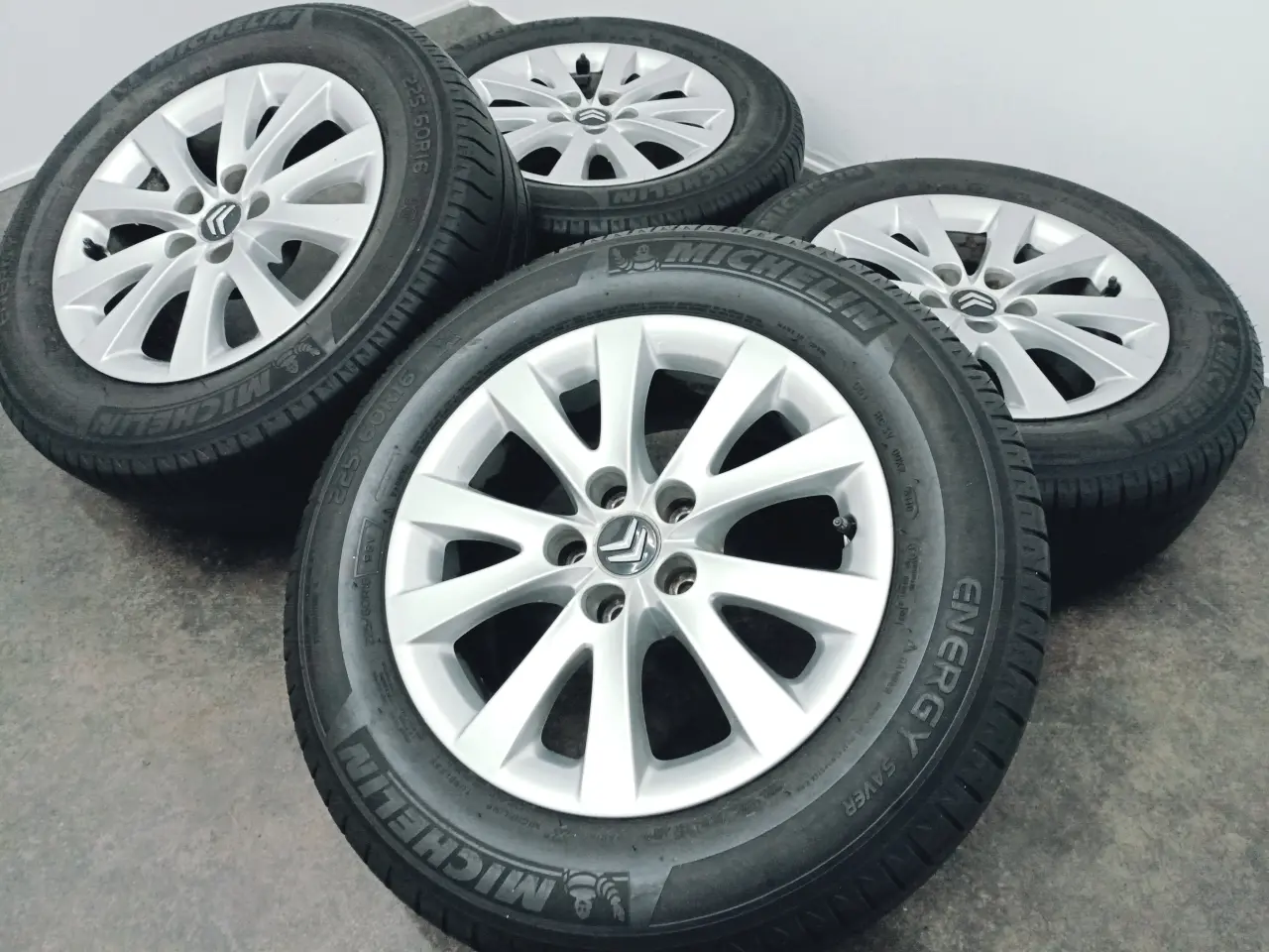 Billede 2 - 5x108 16" ET28 nav 65,1ø CITROEN C5 sommersæt
