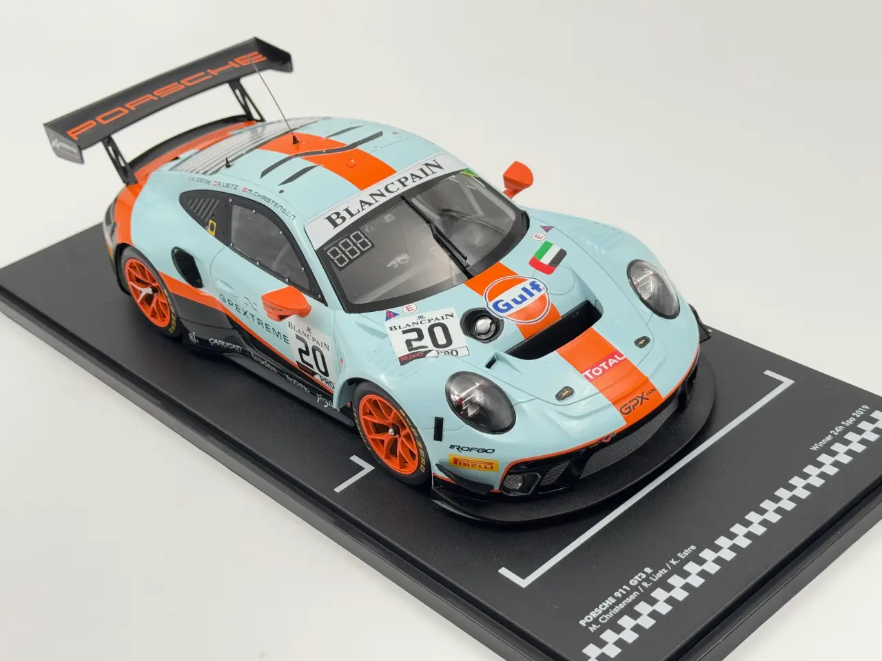 Billede 4 - 2019 Porsche 911 GT3 R #20 SPA DK Driver - 1:18