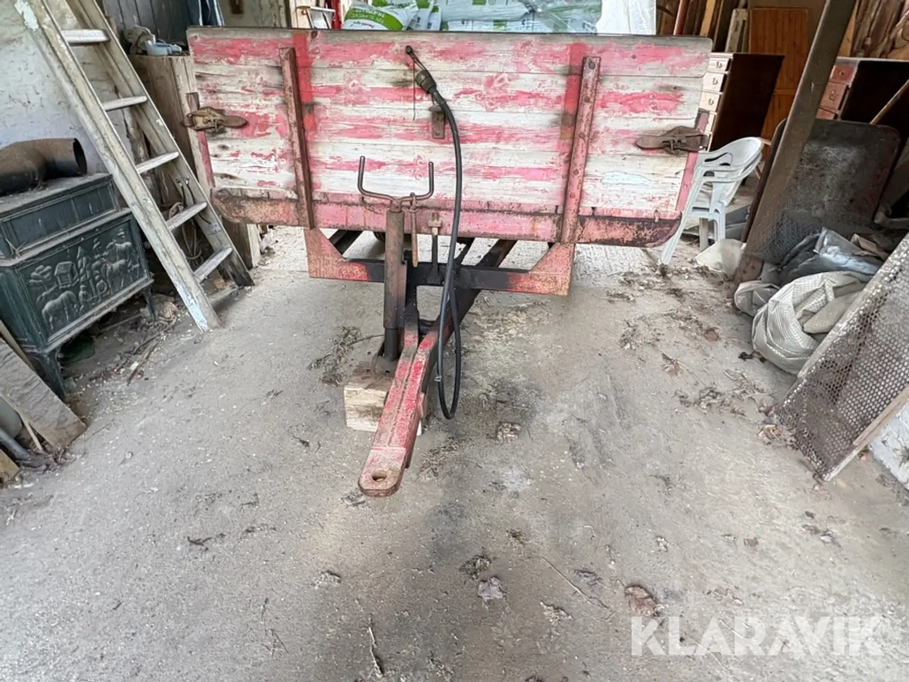 Billede 5 - Hydraulisk bagtip vogn 2500kg KTH