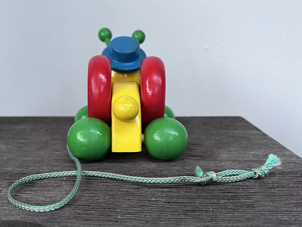 Billede 6 - Original retro træ-snegl (trækdyr) fra Tjekkoslova