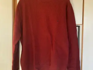 Rød herresweater str XL fra Red|Green