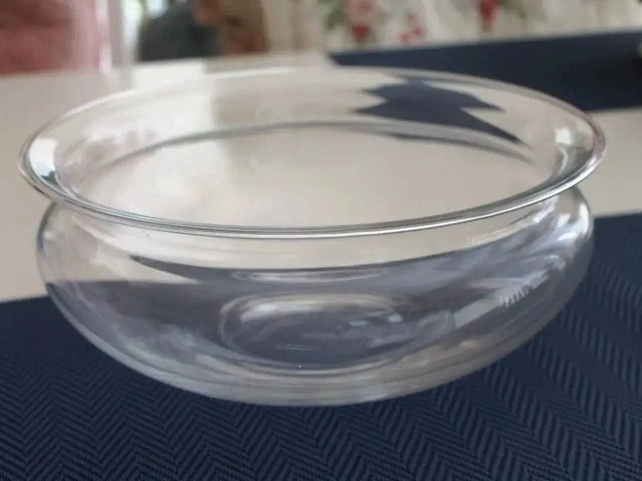 Billede 1 - Glasskål Holmegaard