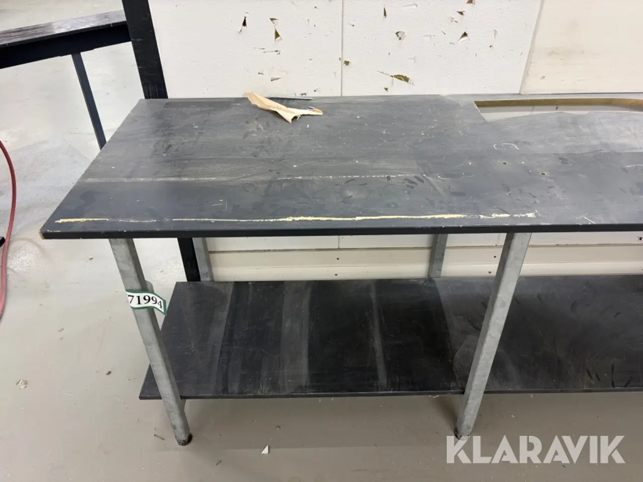 Billede 2 - Arbejdsbord med metalramme