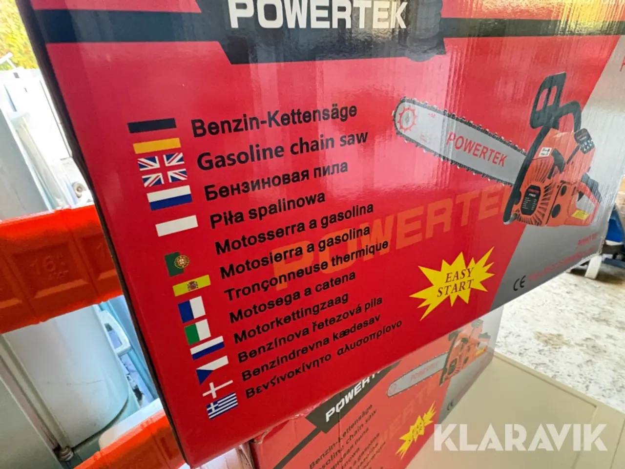 Billede 5 - Motorsav Powertek PT6200 1 styk