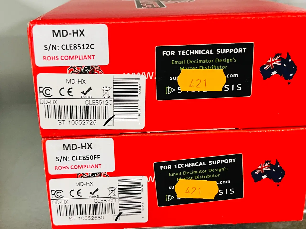 Billede 1 - 2 stk. Video konvertere DECIMATOR DESIGN MD-HX