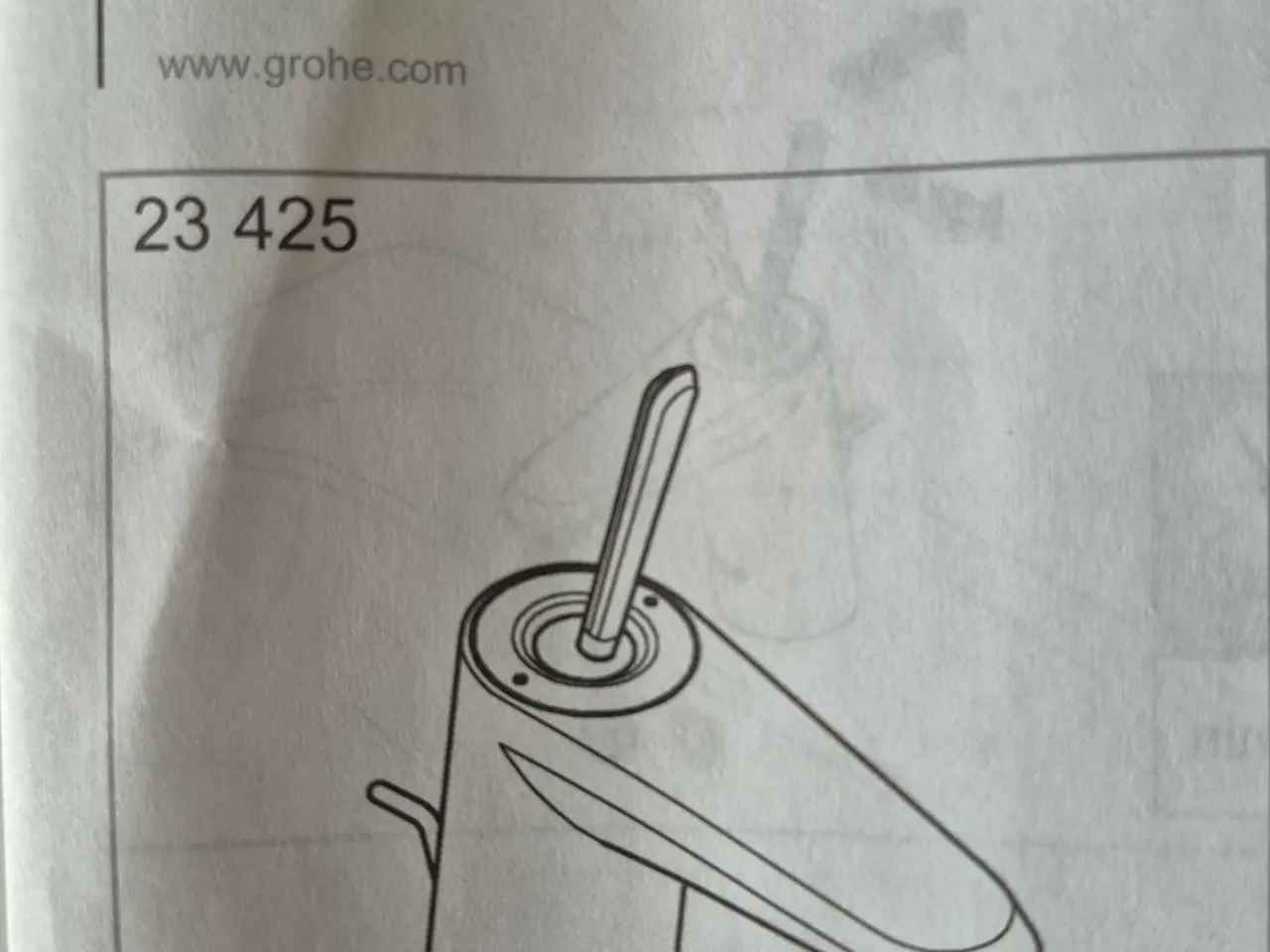 Billede 9 - Grohe blandingsbatteri I hvidt NYT