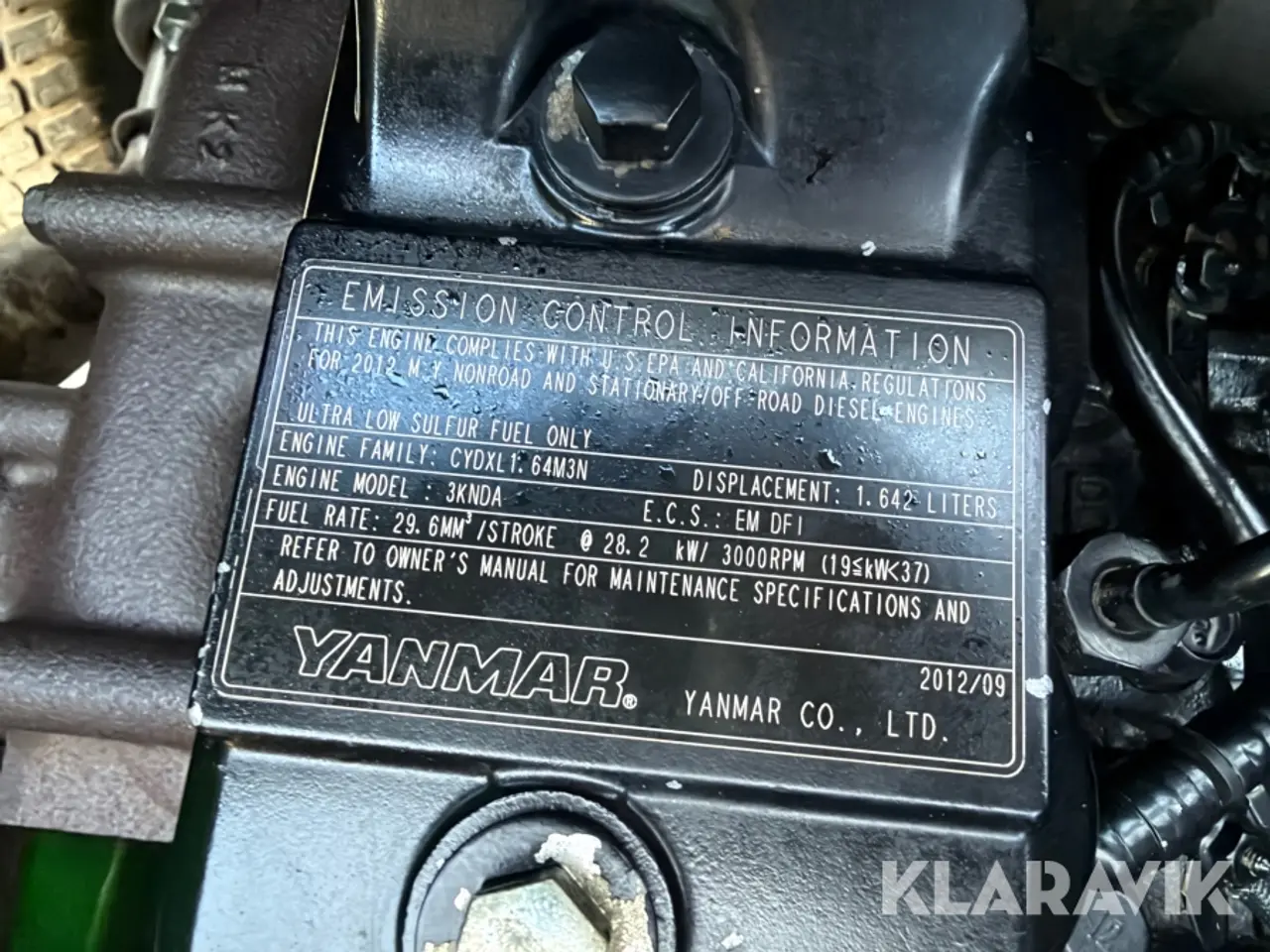 Billede 6 - Græsslåmaskine John Deere F1400 frontklipper