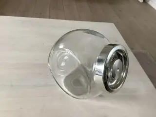 Opbevaring glas med låg