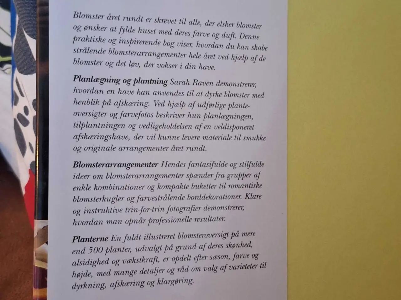 Billede 3 - Blomsterbog 