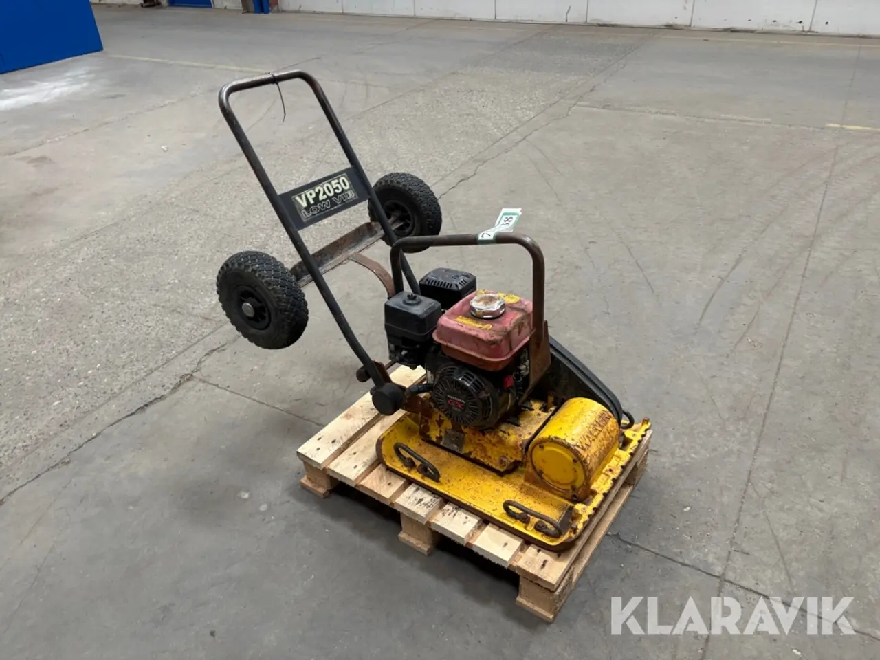 Billede 2 - Pladevibrator Wacker VP 2050A