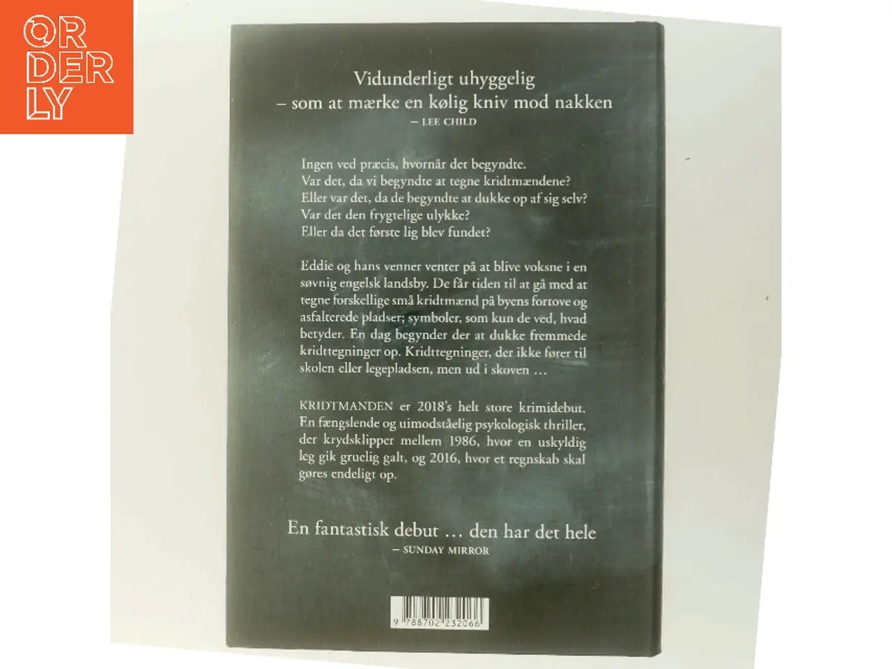 Billede 3 - Kridtmanden : krimi af C. J. Tudor (Bog)