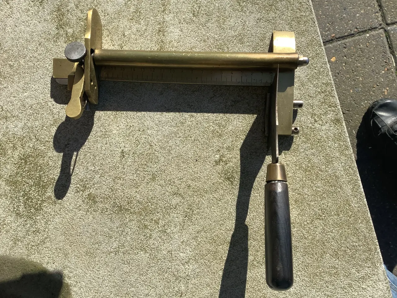 Billede 5 - Remskærer LÆDER 200 mm