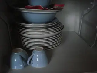 Blå sonja køkkenudstyr