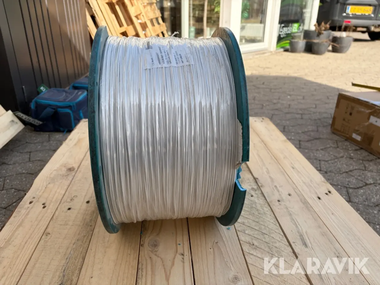 Billede 4 - Tromle med 3000 m NKT Cables - 1x0,75