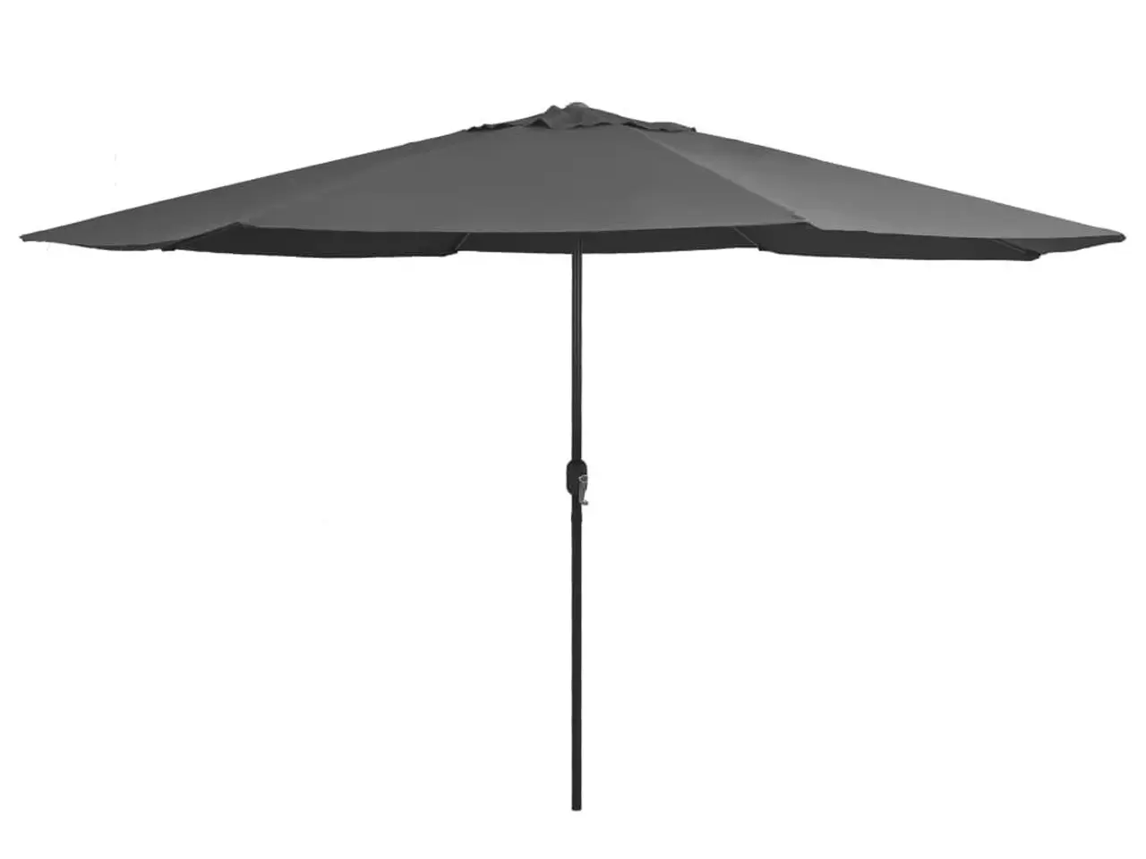 Billede 1 - Parasol 390 cm metalstang antracitgrå