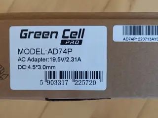 AD74P AC adapter 19,5V/2.31A til hp