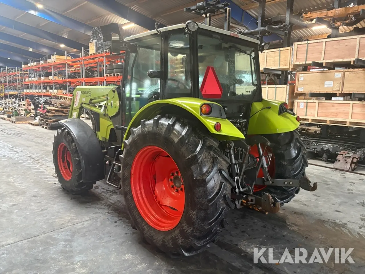 Billede 3 - Traktor Claas 340 Axos med frontlæsser
