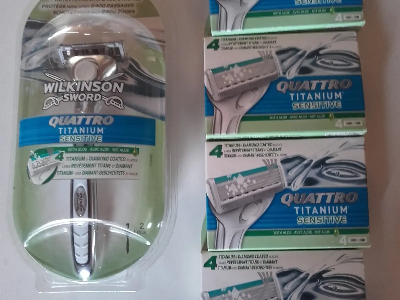 Billede 4 - Stort parti Wilkinson Sword barberblade og skraber