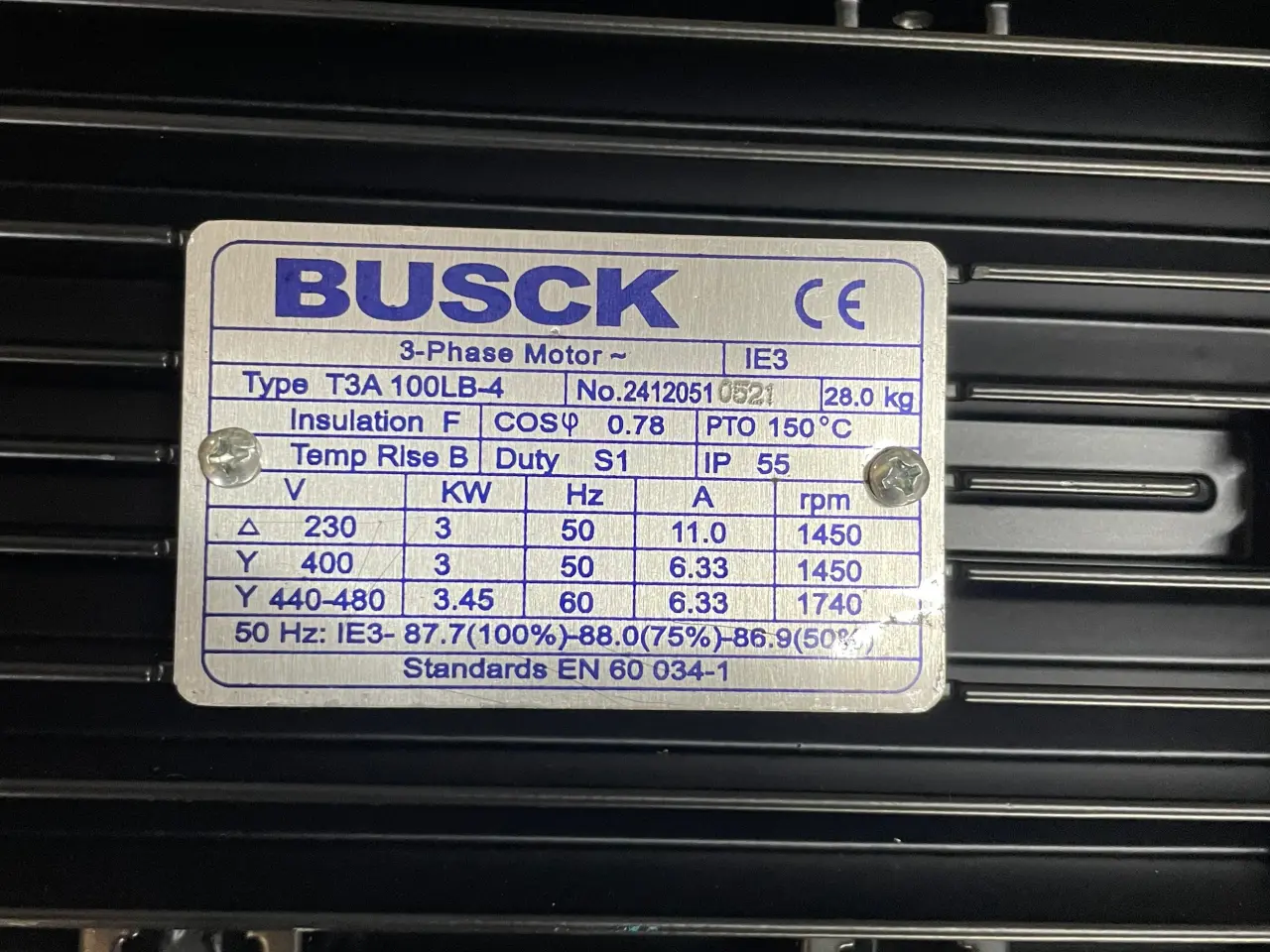 Billede 1 - El motor 3 kw