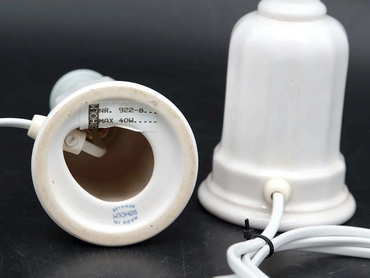Billede 5 - Sjældent par Søholm Heiberg-lamper, model 922-8