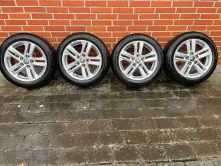 16 Originale Alufælge med vinterdæk 5x114.3