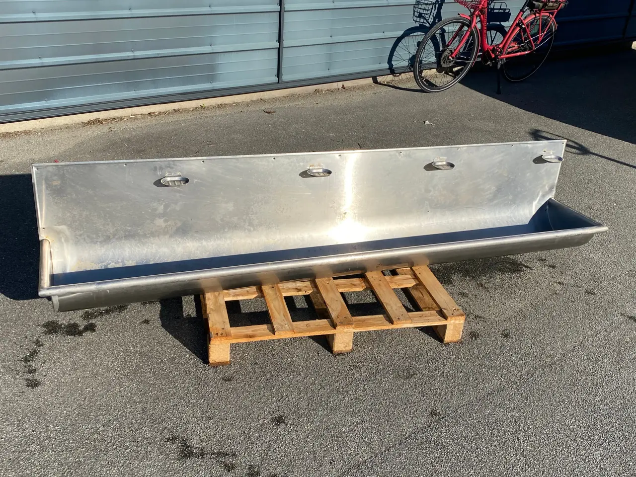 Billede 1 - Udslagsvask i aluminium