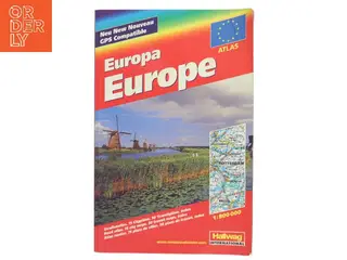 Europa Europe Atlas af Hallwag International (Bog)