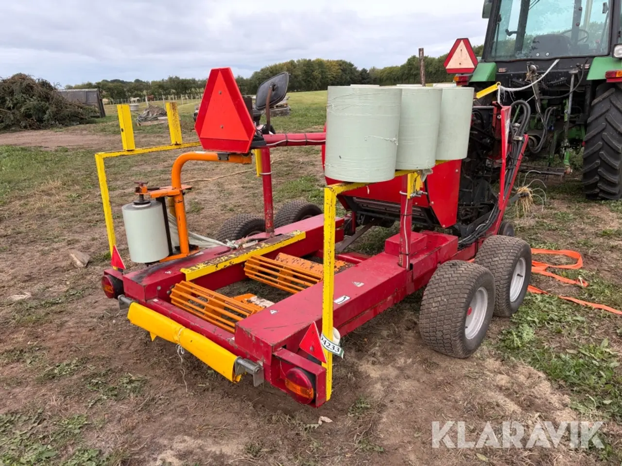 Billede 5 - Rundballepresser med indpakker Pöttinger Mb60