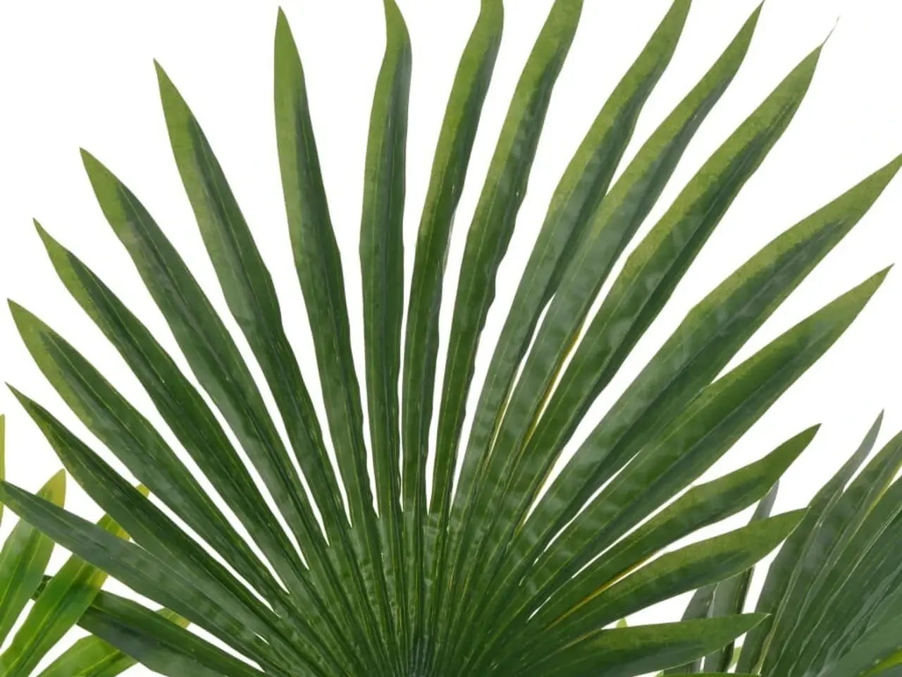Billede 2 - Kunstig palmeplante med potte 70 cm - grøn