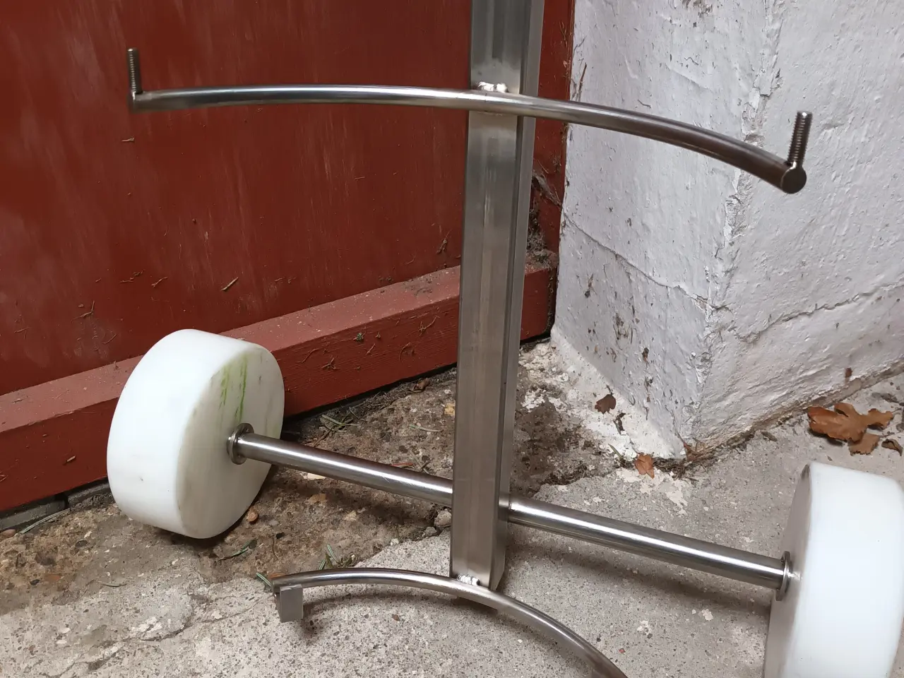 Billede 3 - Gasflaskevogn Rustfri stål