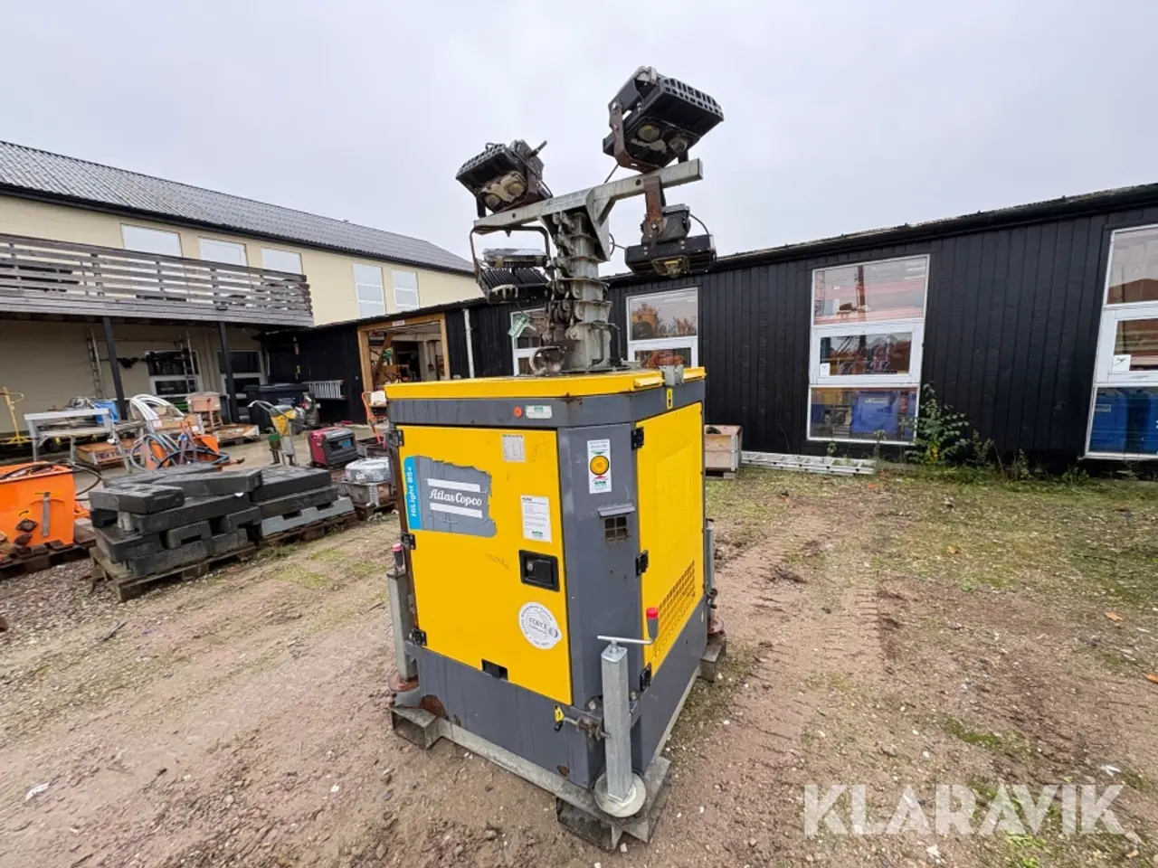 Billede 1 - Teleskoplysmast Atlas Copco HiLight B5+ 8 meter