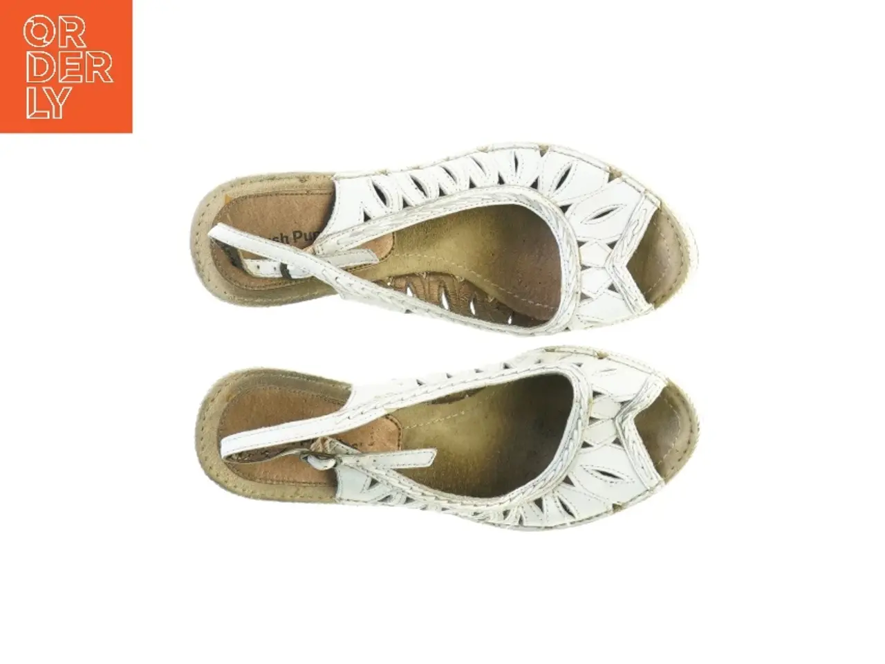 Billede 4 - Læder Sko Kilehæl fra Hush Puppies (str. 38)
