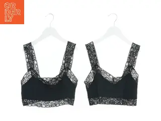 Sort blonde top fra Coquette (str.S-M)