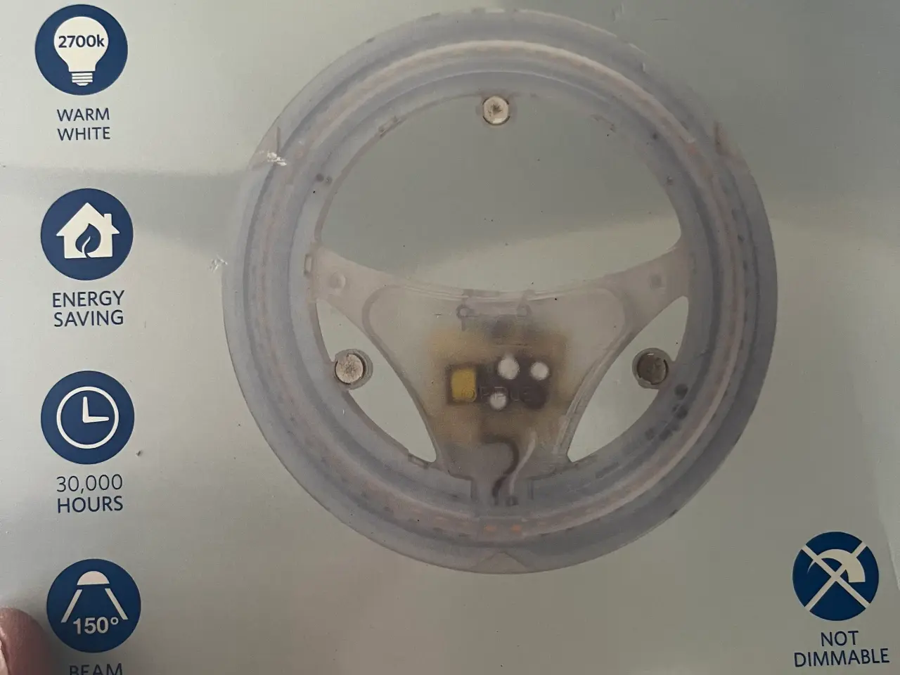 Billede 3 - Indrustri lampe stor