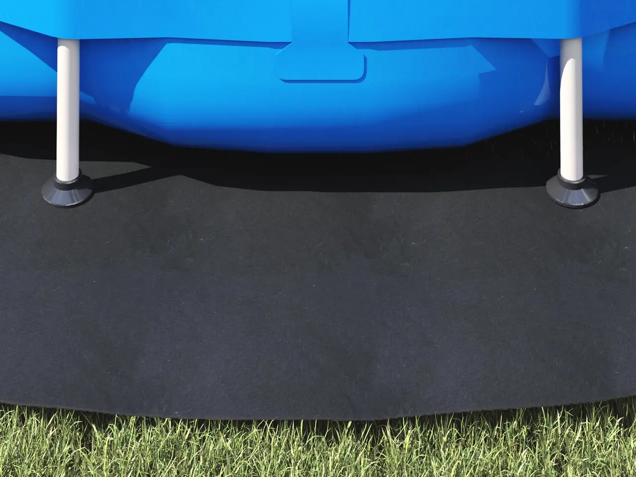 Billede 5 - Pool bundark i non-woven - sort Ø 366 cm