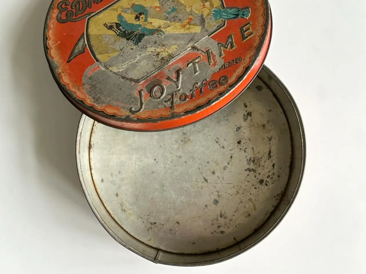 Billede 3 - Edmondson's Joytime toffee, gammel dåse