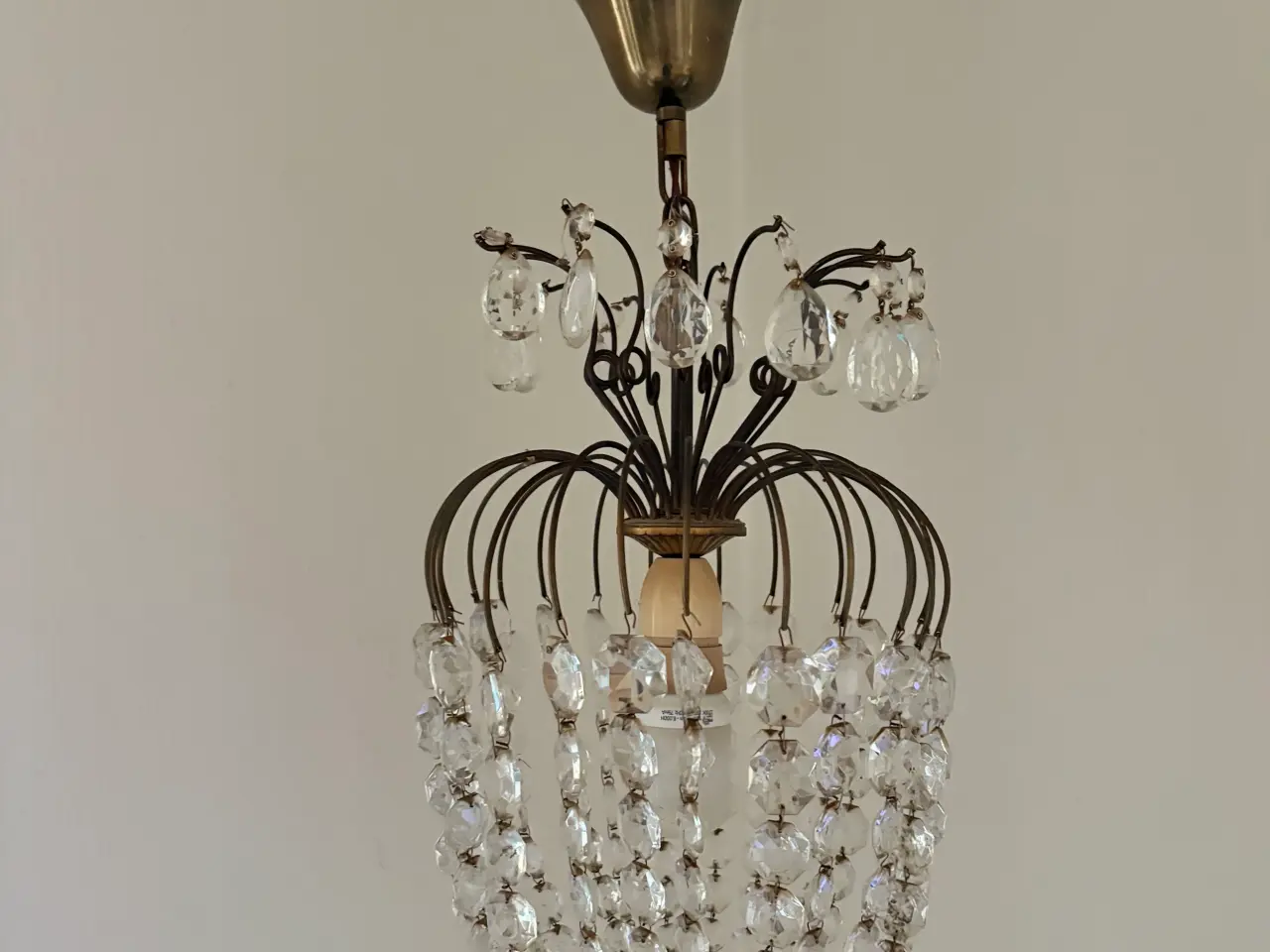 Billede 1 - Ældre herskabslig lampe
