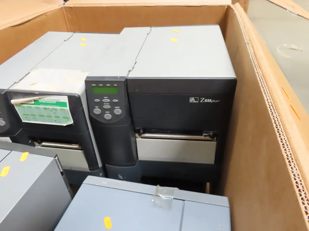 Billede 1 - Thermal Transfer Label Printer ZEBRA Z6Mplus